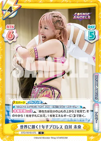 世界に輝く！女子プロレス 白川 未奈