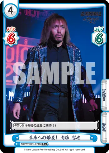 未来への眼差し 内藤 哲也