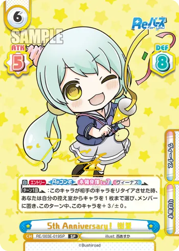 5th Anniversary！ 樹里