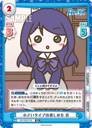 小さいタイプの楽しみ方 京