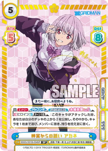 神実からの誘い アカネ