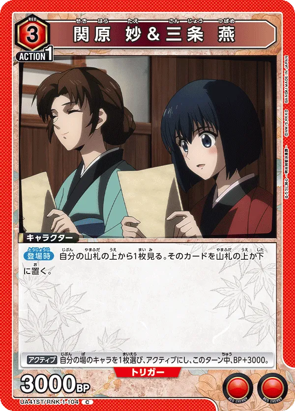 関原 妙&三条 燕