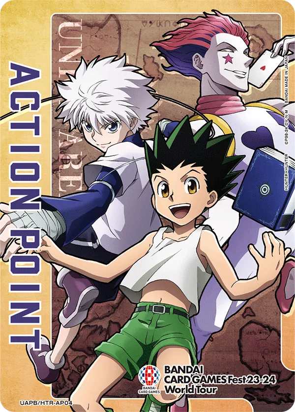 アクションポイントカード(HUNTER×HUNTER)