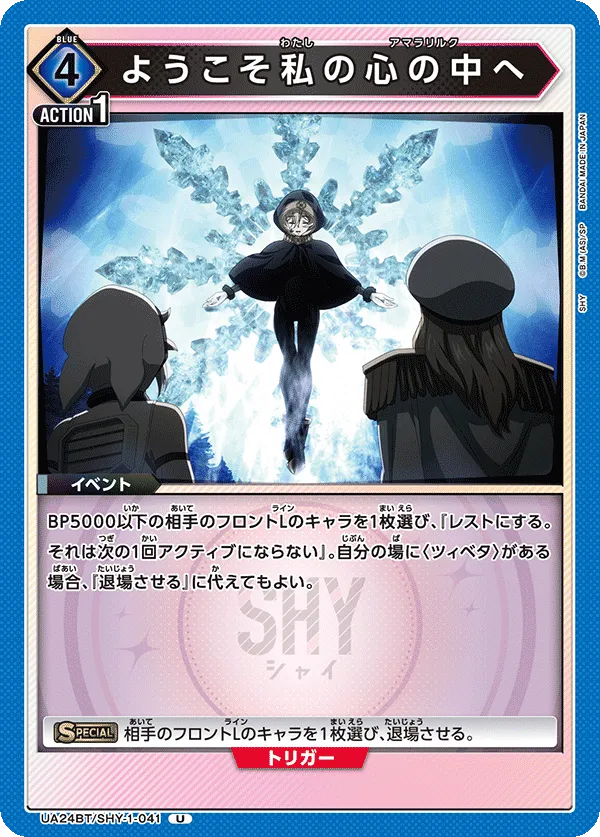 ようこそ私の心の中へ