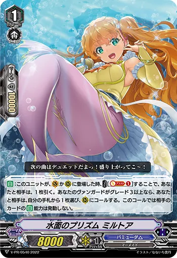 水面のプリズム ミルトア