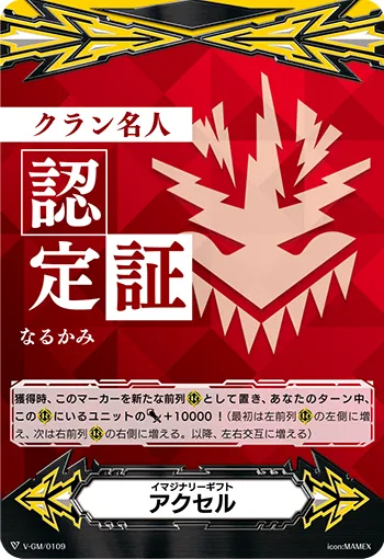 イマジナリーギフト
アクセル