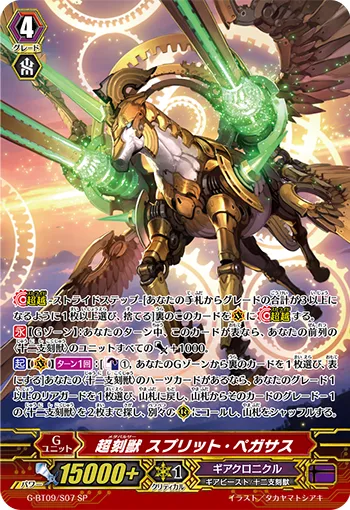 超刻獣 スプリット・ペガサス