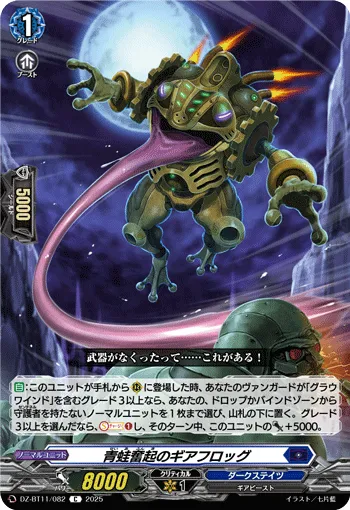 青蛙奮起のギアフロッグ