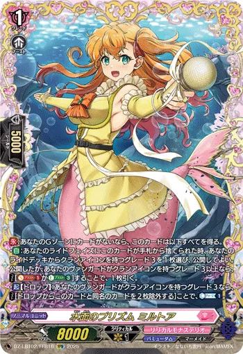 水面のプリズム ミルトア