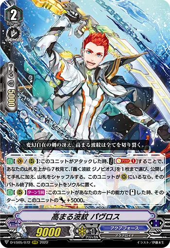 高まる波紋 パヴロス