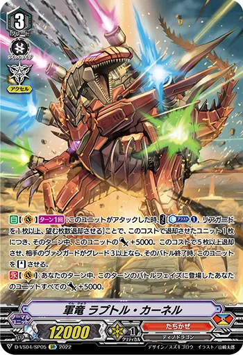 軍竜 ラプトル・カーネル