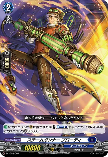 スチームガンナー ブローディ