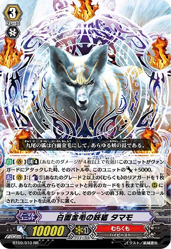 白面金毛の妖狐 タマモ