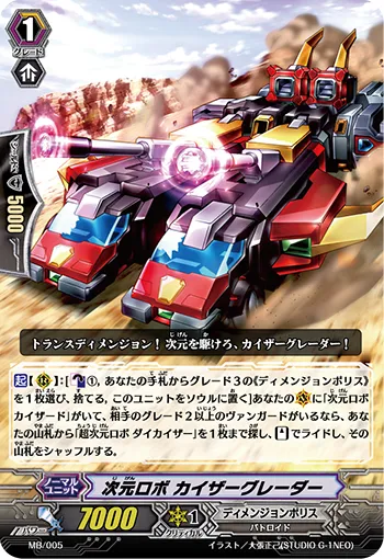 次元ロボ カイザーグレーダー