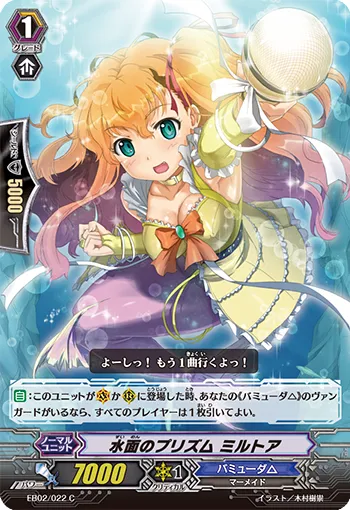 水面のプリズム ミルトア