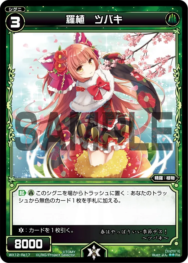 羅植　ツバキ