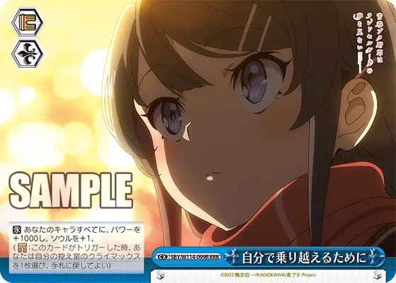 自分で乗り越えるために