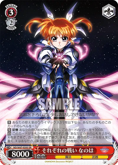 それぞれの戦い なのは