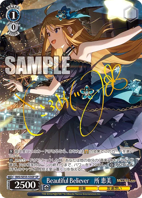 Beautiful Believer　所 恵美