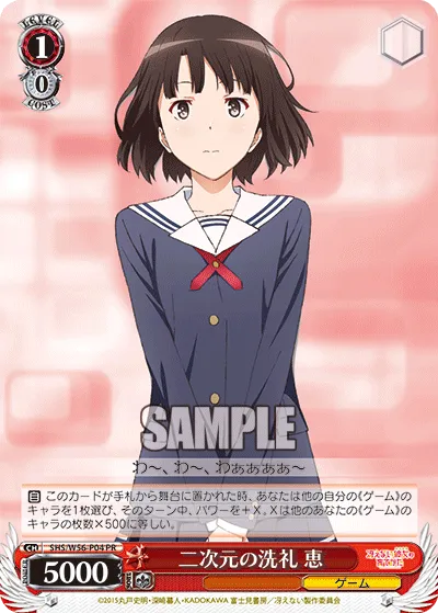 二次元の洗礼 恵