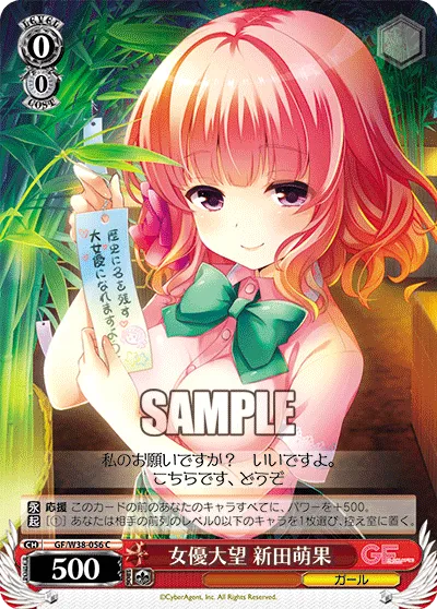女優大望 新田萌果