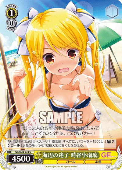 海辺の迷子 時谷小瑠璃