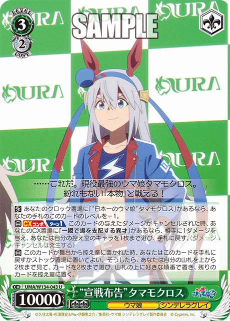 “宣戦布告”タマモクロス