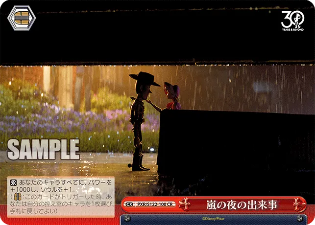 嵐の夜の出来事