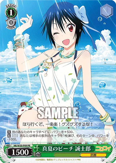 真夏のビーチ 誠士郎