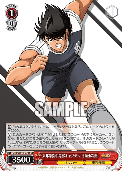 東邦学園中等部キャプテン 日向小次郎