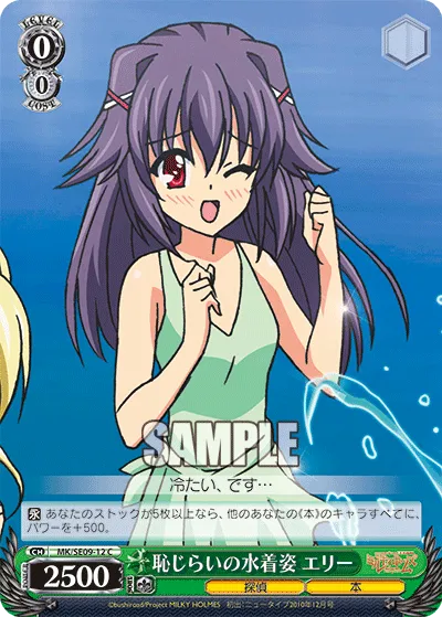 恥じらいの水着姿 エリー