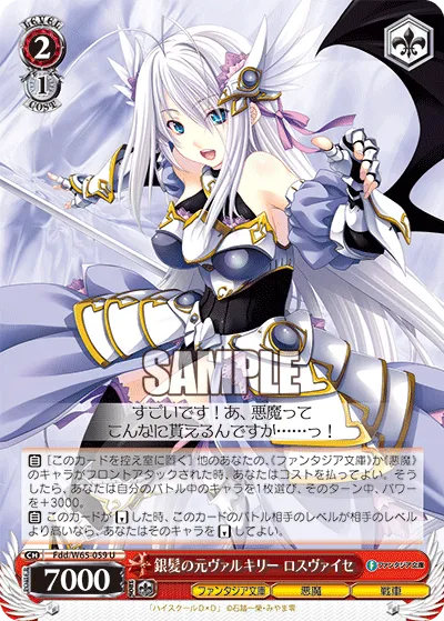 銀髪の元ヴァルキリー ロスヴァイセ