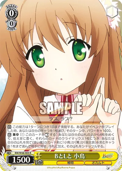 BとLと 小鳥