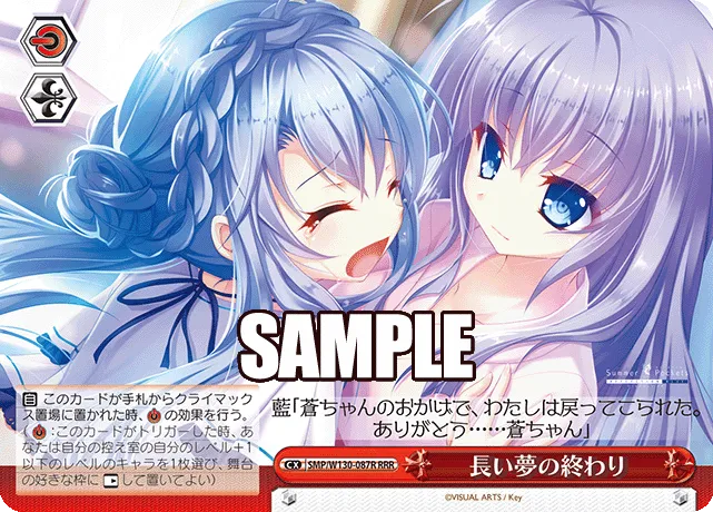 長い夢の終わり