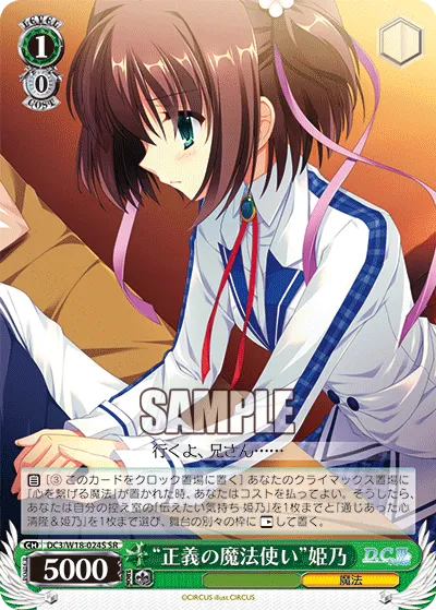 “正義の魔法使い”姫乃