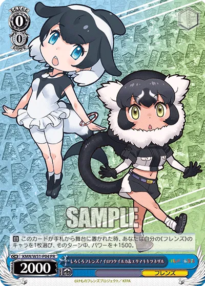 しろくろフレンズ！イロワケイルカ＆エリマキキツネザル