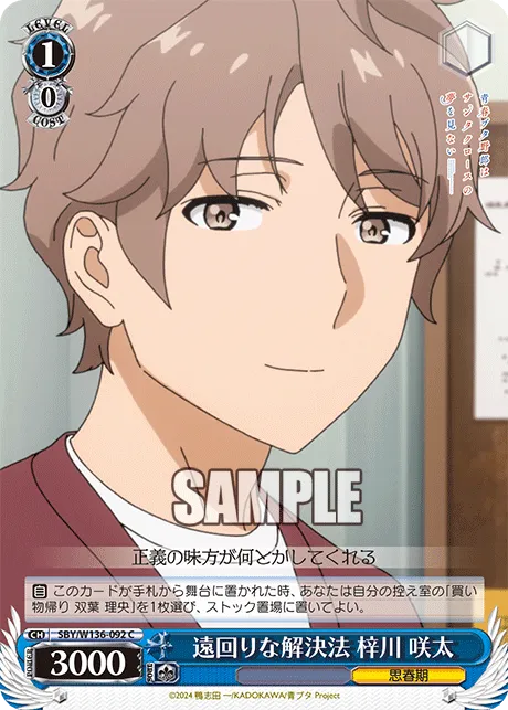 遠回りな解決法 梓川 咲太