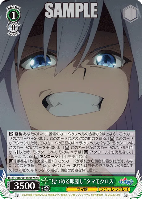“見つめる眼差し”タマモクロス