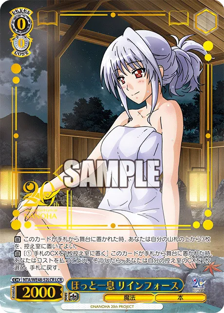 ほっと一息 リインフォース