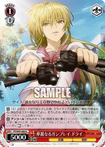華麗なるガンプレイ ドライ