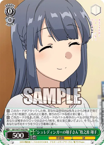 “シュレディンガーの翔子さん”牧之原 翔子