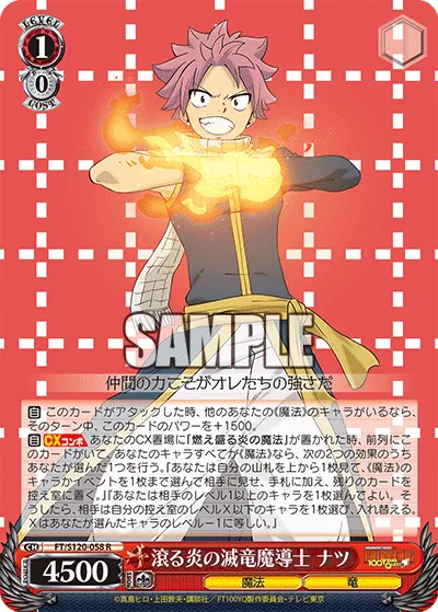 滾る炎の滅竜魔導士 ナツ