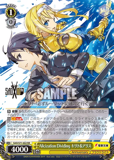 Alicization Dividing キリト&アリス