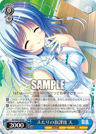 ふたりの放課後 天