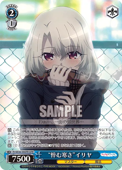“悴む寒さ”イリヤ