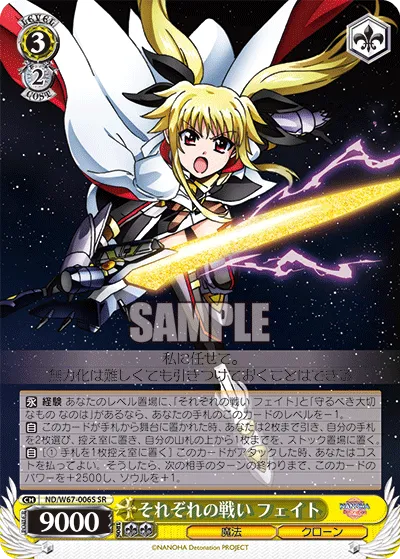 それぞれの戦い フェイト
