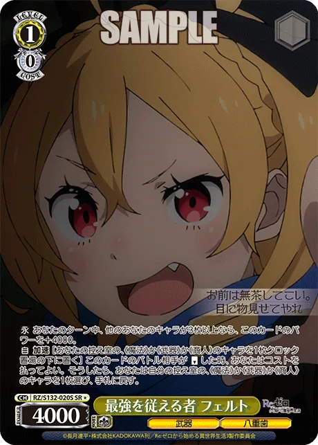 最強を従える者 フェルト