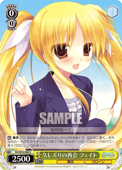 久しぶりの再会 フェイト