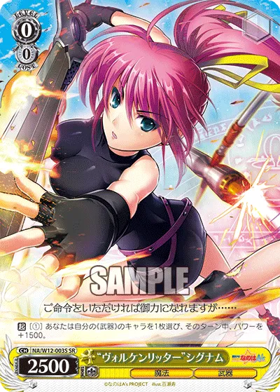 “ヴォルケンリッター”シグナム