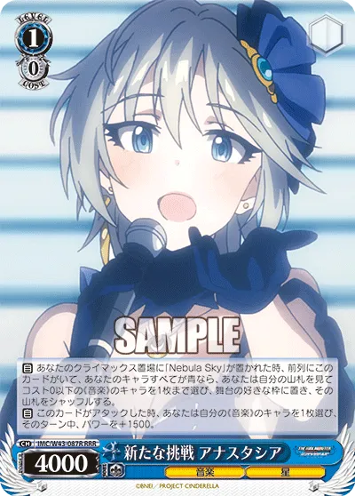 新たな挑戦 アナスタシア